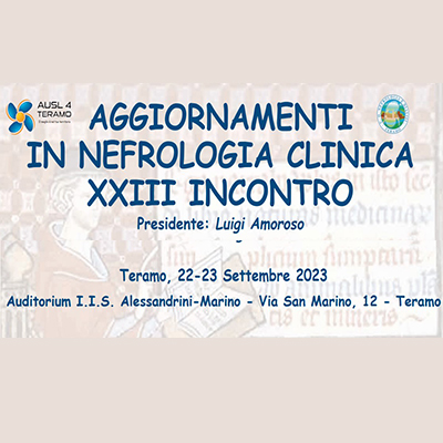 Nefrologia, due giorni di approfondimenti con esperti da tutta Italia
